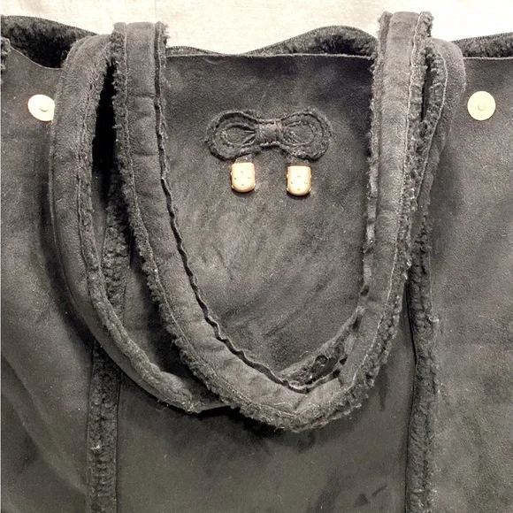 SEE BY CHLOE Linia Shearling Tote Bag